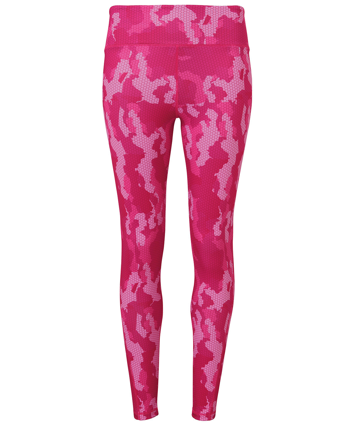Camo Hot Pink - Women's TriDri® performance Hexoflage® leggings