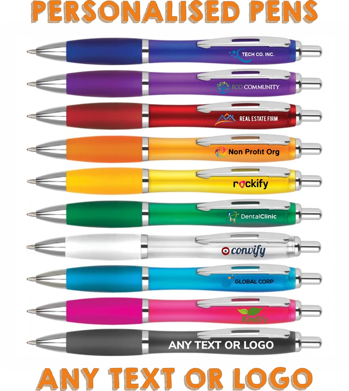 Full Colour Branded Nash Pens