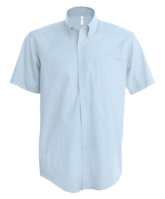 Men's short-sleeved Oxford shirt