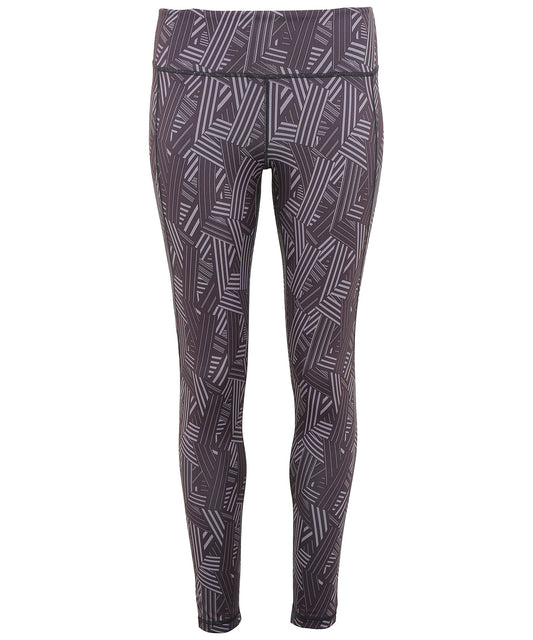 Women's TriDri® performance crossline leggings full-length