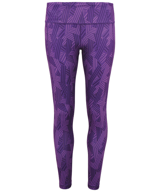 Women's TriDri® performance crossline leggings full-length