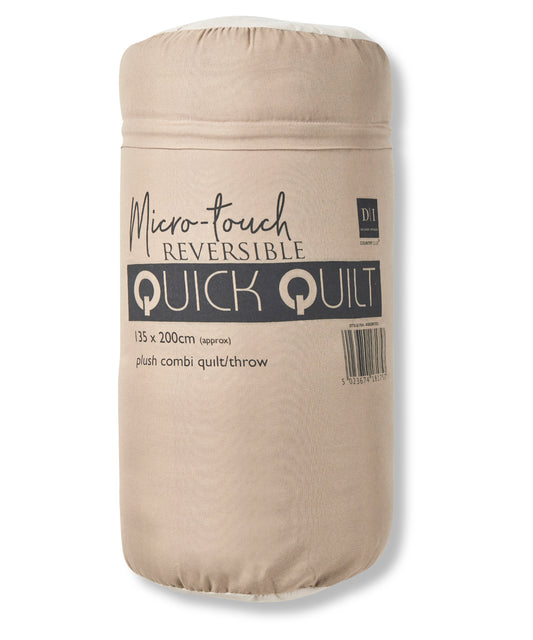 Luxury quick quilt